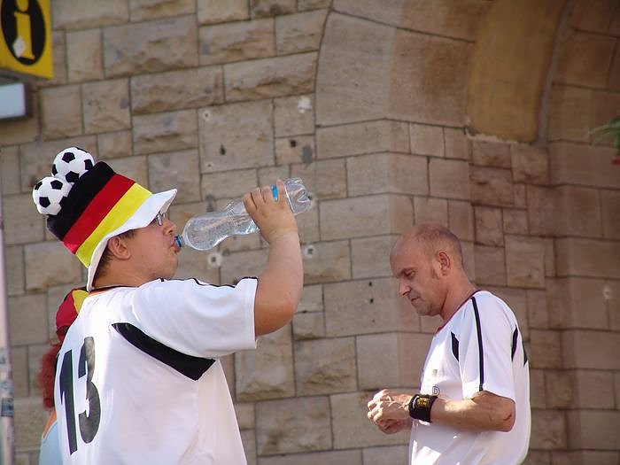 Party auf der Stra&szlig;e