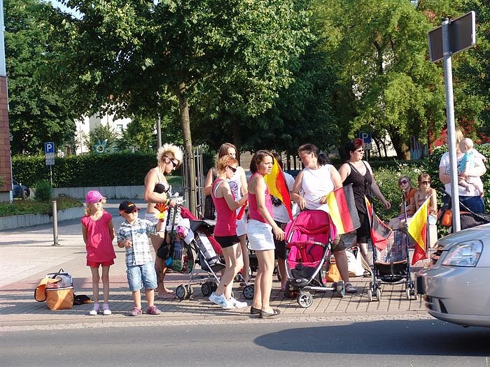 Party auf der Stra&szlig;e