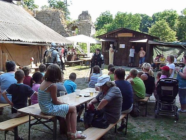Mittelalterfest auf dem Strau&szlig;berg