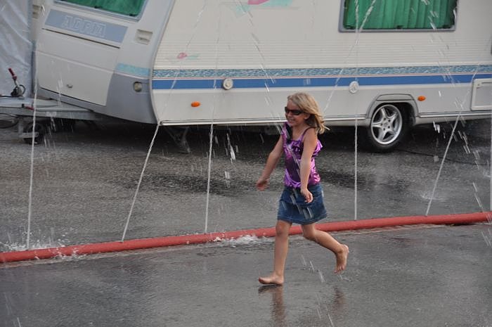 Public Viewing auf den Petersberg