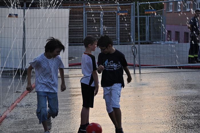 Public Viewing auf den Petersberg
