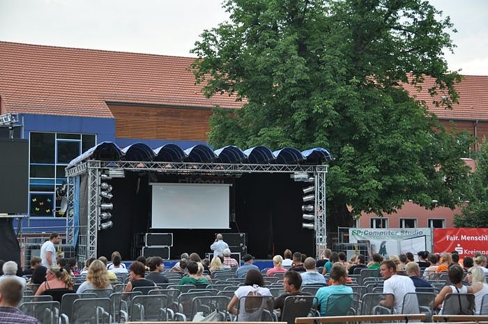 Public Viewing auf den Petersberg