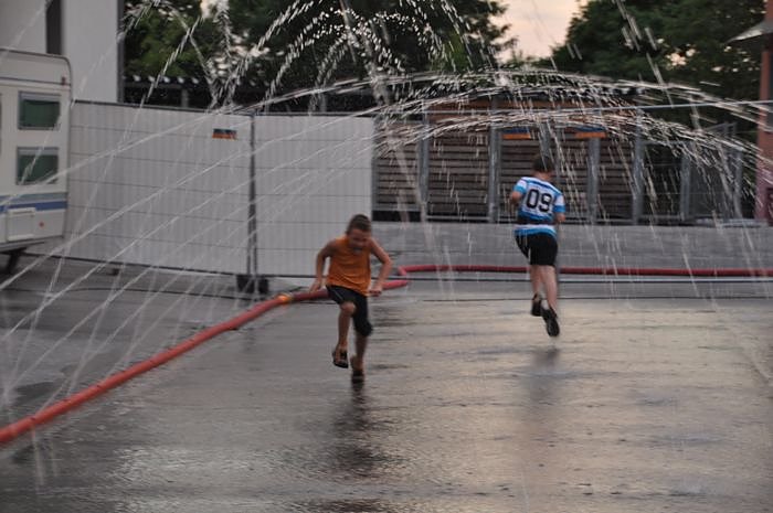 Public Viewing auf den Petersberg