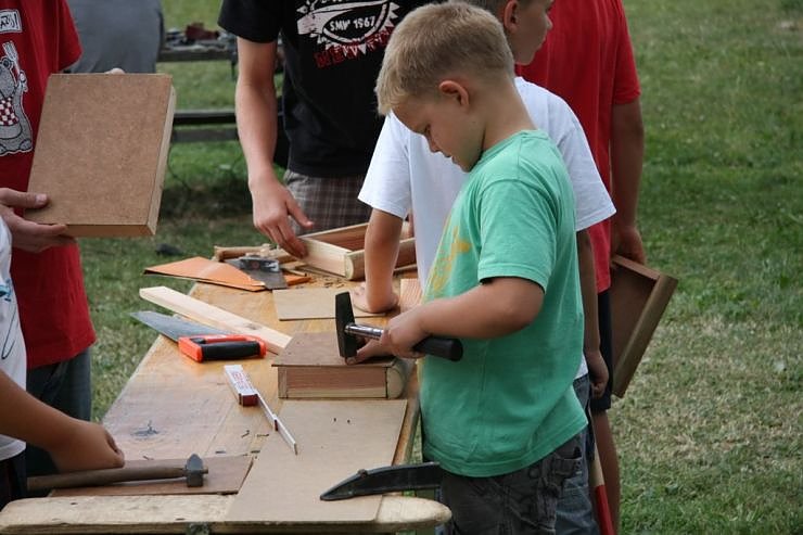 Bilder aus dem Handwerkercamp