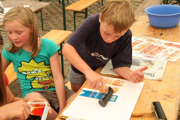 Bilder aus dem Handwerkercamp