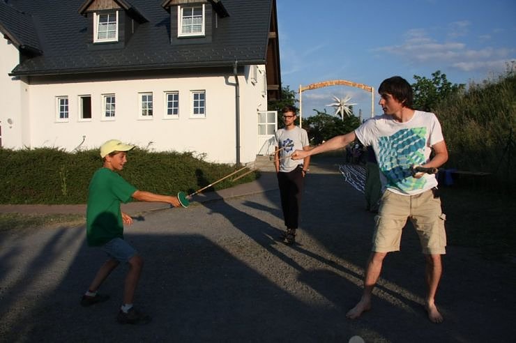 Bilder aus dem Handwerkercamp