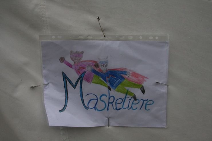 Bilder aus dem Handwerkercamp