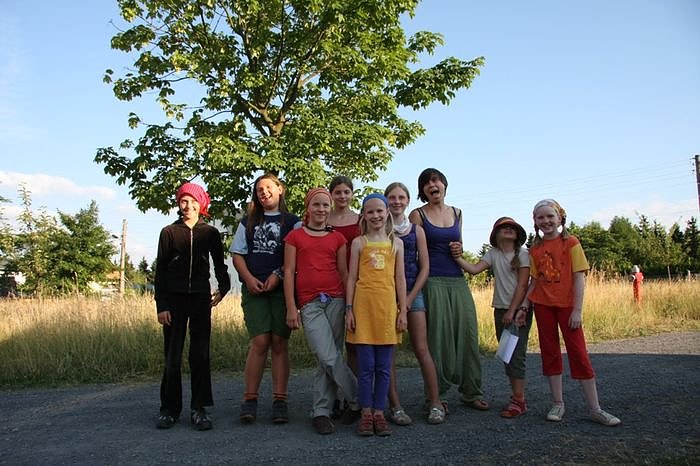 Gel&auml;ndespiel und Wasserschlacht