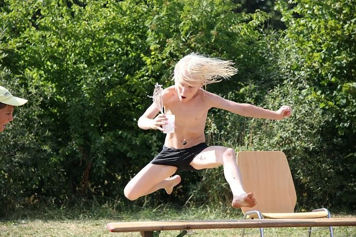 Gel&auml;ndespiel und Wasserschlacht