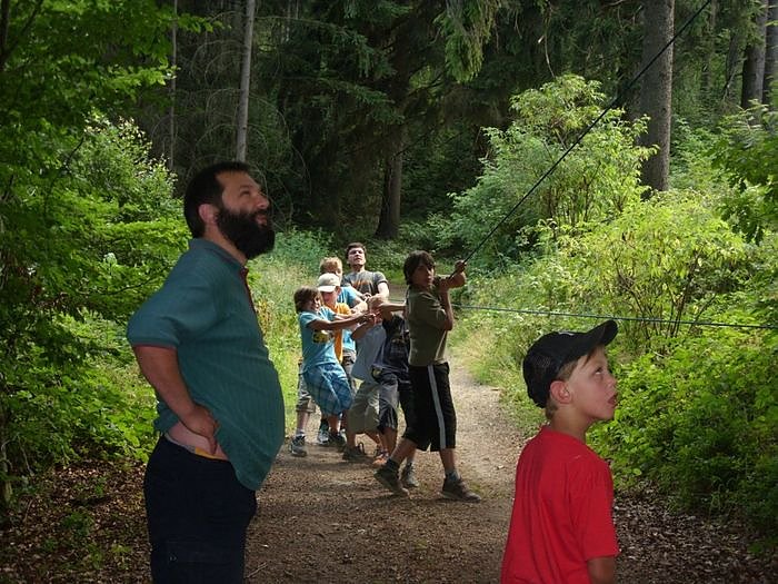 Gel&auml;ndespiel und Wasserschlacht