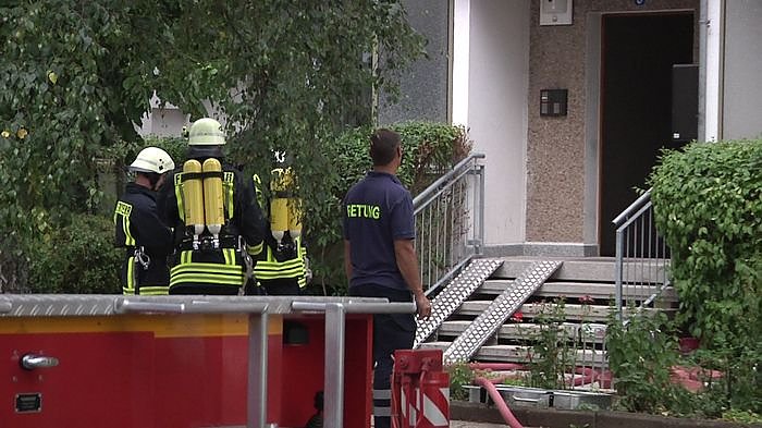 Brand in der K&uuml;che