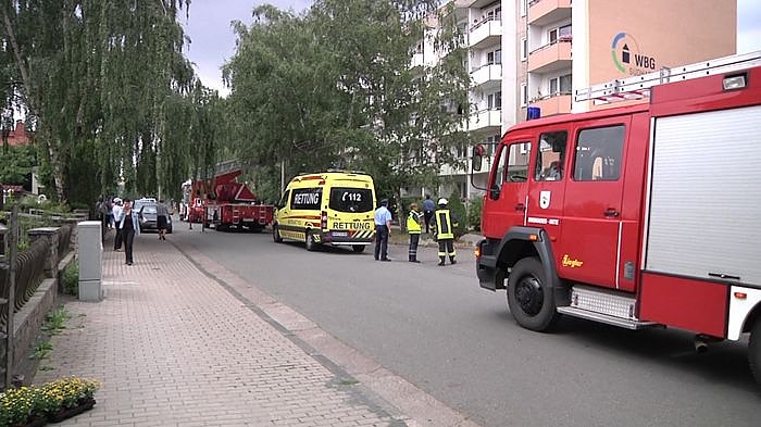 Brand in der K&uuml;che