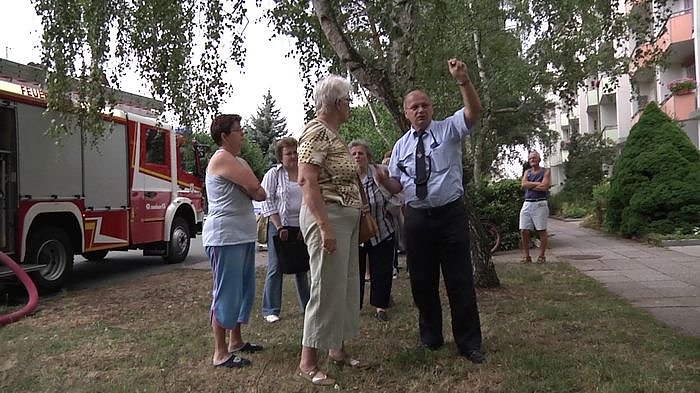 Brand in der K&uuml;che