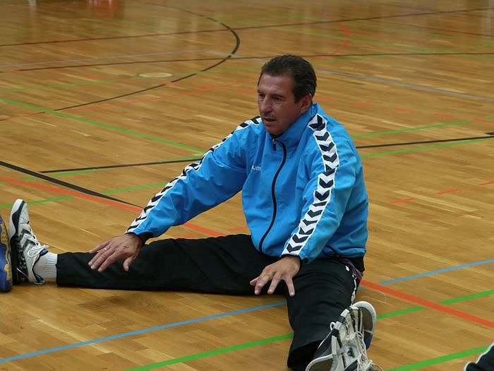 Training mit Olympiasieger