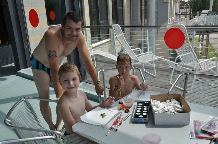 Schulanfangsparty Badehaus