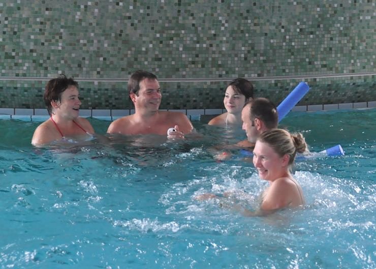 Schulanfangsparty Badehaus