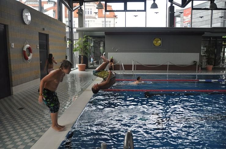 Schulanfangsparty Badehaus