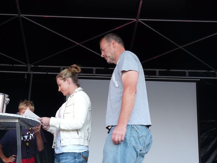 Athletenpr&auml;sentation des 15. Sparkassenmeetings 