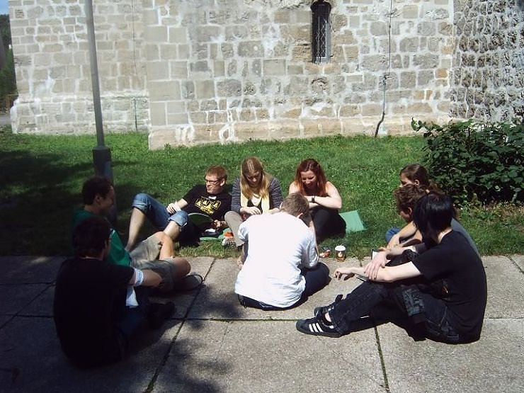 Gr&uuml;ne Jugend protestiert