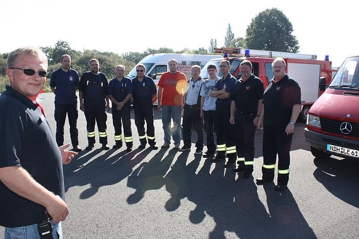 Feuerwehr im Schleudergang