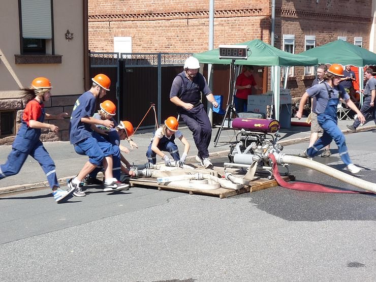 Feuerwehrfest Sondershausen-Jecha