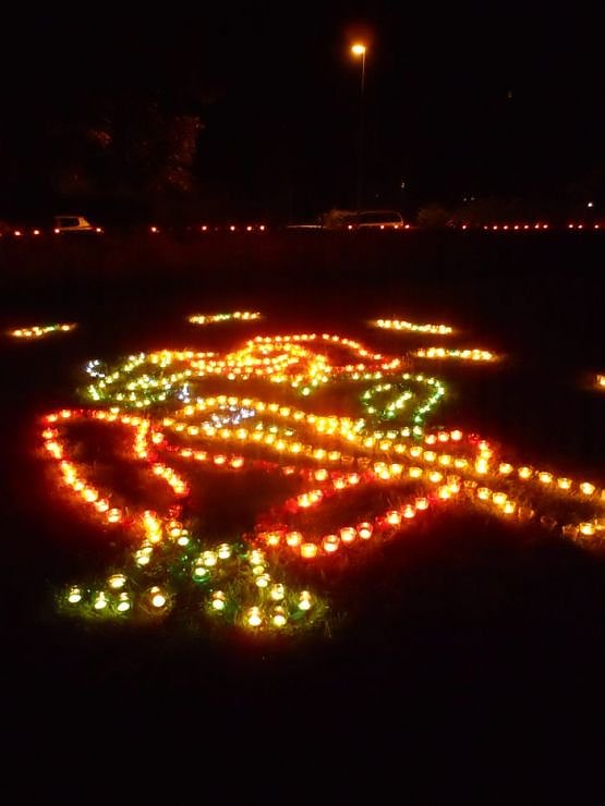 Petersberg Lichterfest 2010