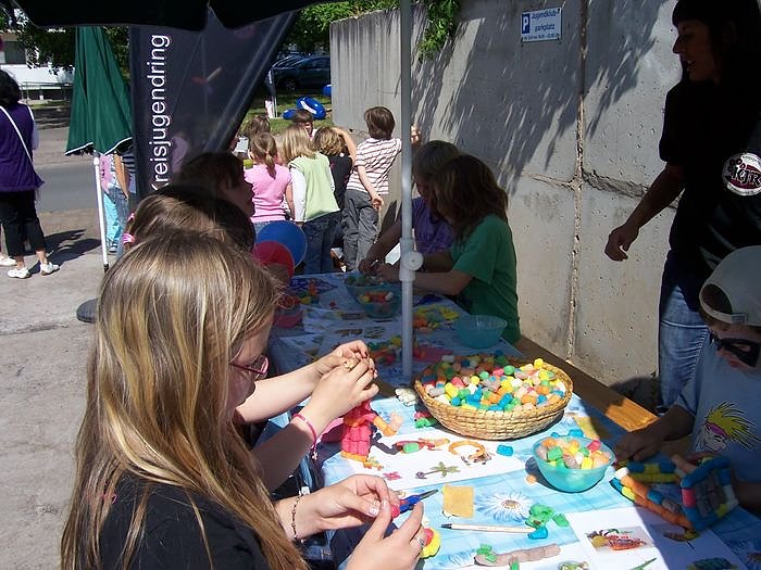 Buntes Treiben in der Promenade