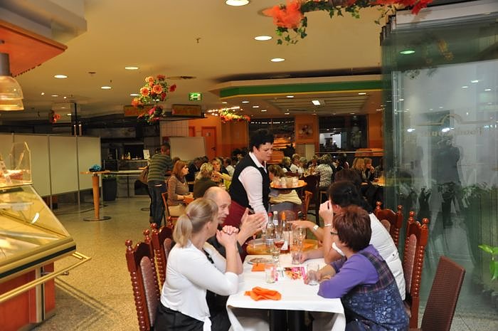 Geburtstagsfeier in der Galerie