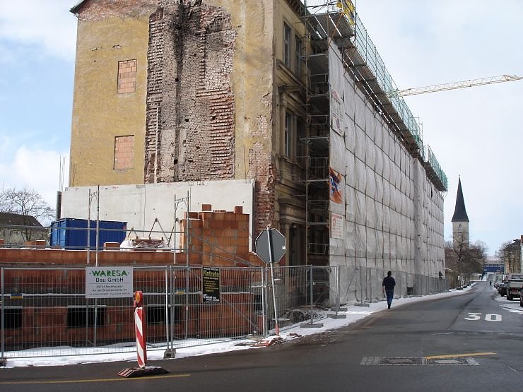 Bilder vom Bau: 1. M&auml;rz 2006