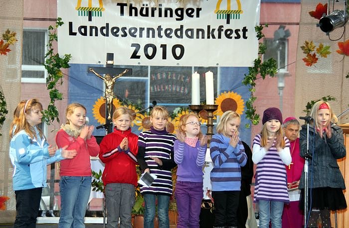 Erntedank auf dem Petersberg