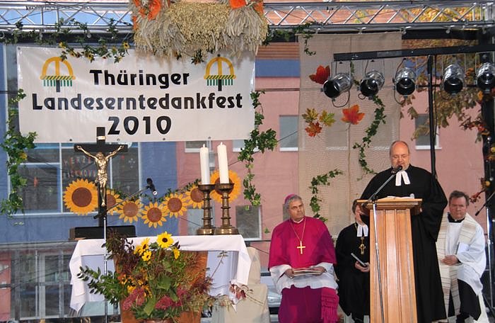 Erntedank auf dem Petersberg