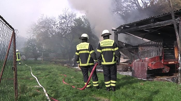 Brand bei R&uuml;digsdorf