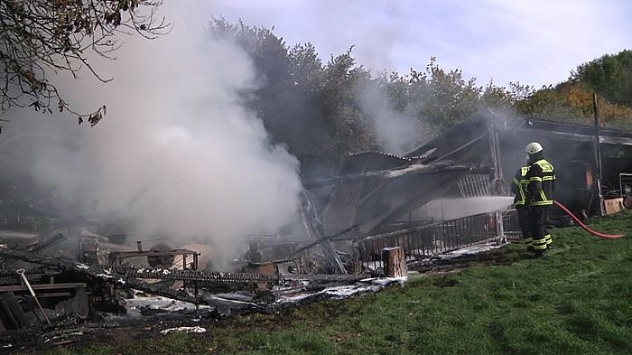 Brand bei R&uuml;digsdorf