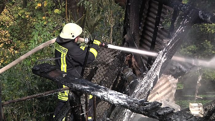 Brand bei R&uuml;digsdorf
