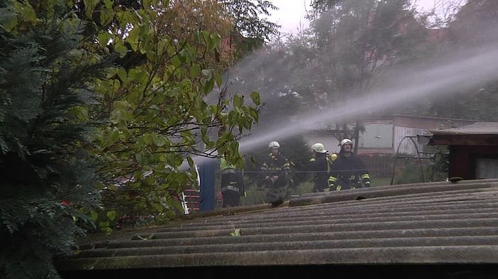 Brand in der Altstadt