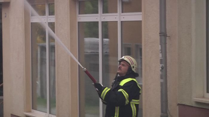 Brand in der Altstadt