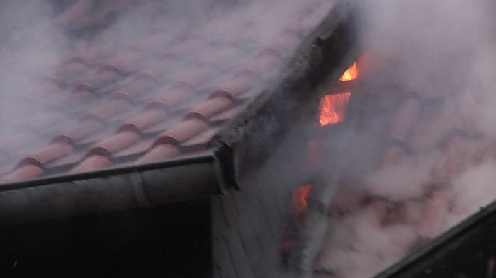 Brand in der Altstadt