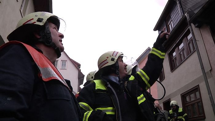 Brand in der Altstadt