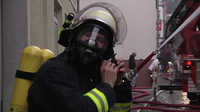 Brand in der Altstadt