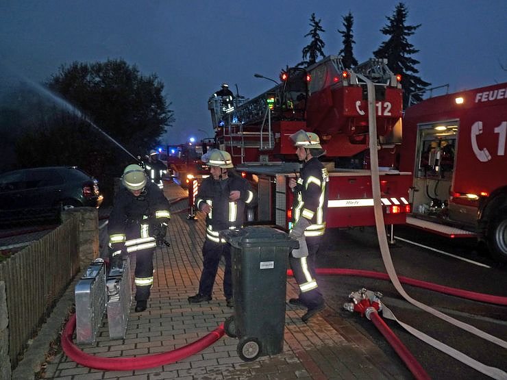 Wohnhausbrand Hospitalstra&szlig;e
