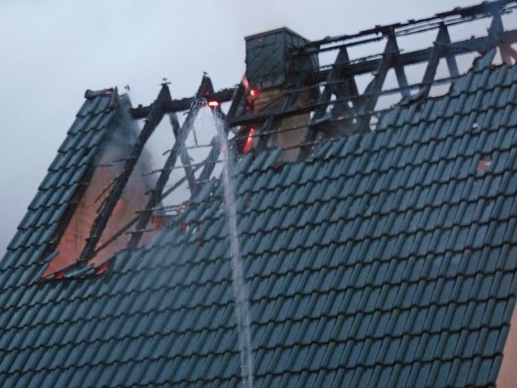 Wohnhausbrand Hospitalstra&szlig;e