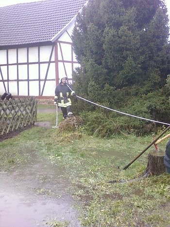 Hochwasser in Hohenstein