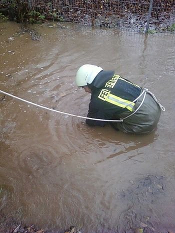 Hochwasser in Hohenstein