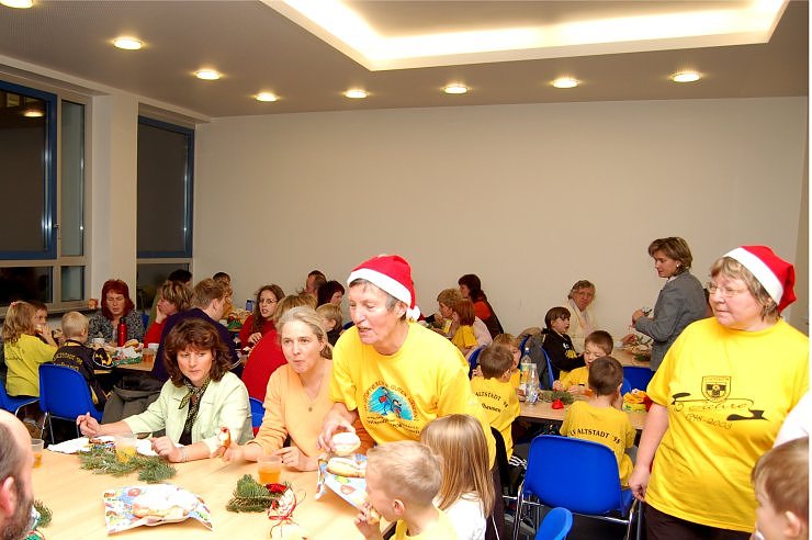 Sportliche Weihnachtsfeier