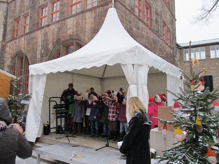 Auftritt im Flockentanz