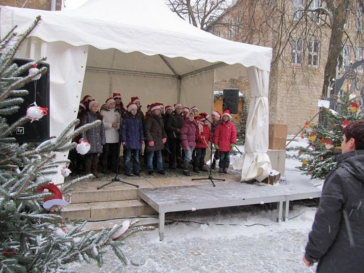 Auftritt im Flockentanz