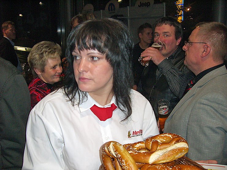 Tolle Stimmung im Autohaus