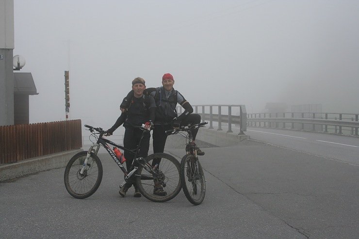 auch dieser Tag begann mit Nebel