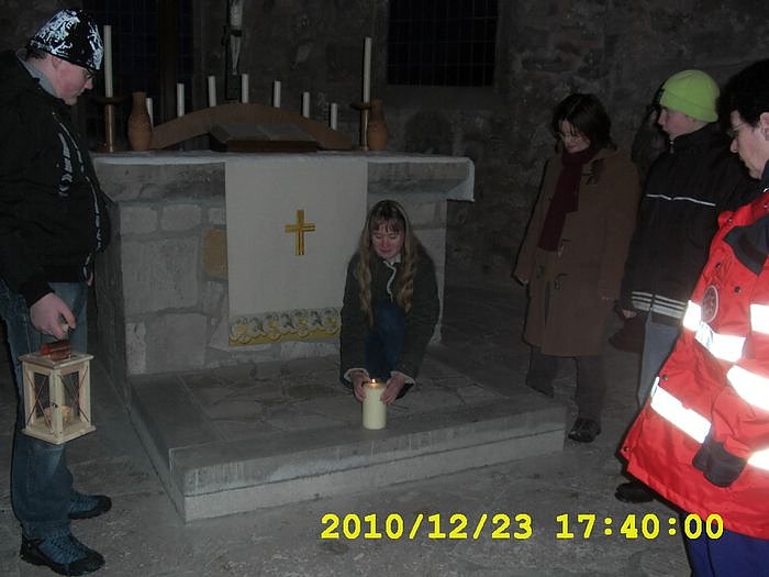 Friedenslicht in Ellrich