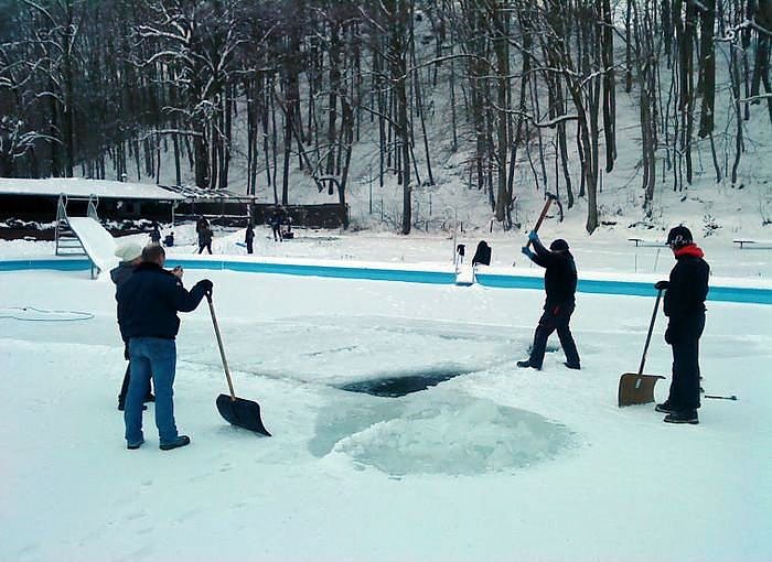 Eiskalte Vorbereitungen